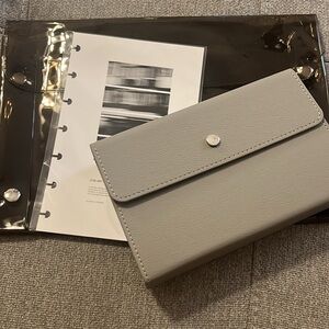 Cloth and Paper Aug Sub Box budget system, and clear envelope in HP mini insert